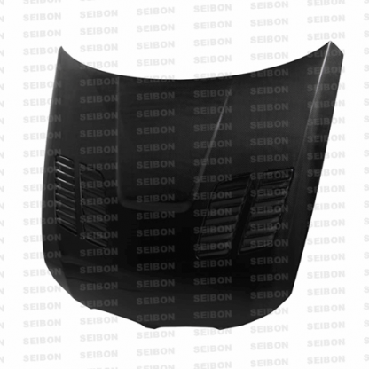 Seibon 09-11 BMW 3 Series Sedan (Exc M3) GTR-Style Carbon Fiber Hood - HD0910BMWE90-GTR