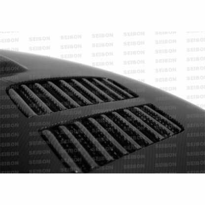 Seibon 09-11 BMW 3 Series Sedan (Exc M3) GTR-Style Carbon Fiber Hood - HD0910BMWE90-GTR - Image 2