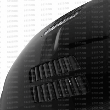 Seibon 09-11 BMW 3 Series Sedan (Exc M3) GTR-Style Carbon Fiber Hood - HD0910BMWE90-GTR - Image 3