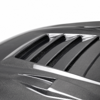 Seibon 09-16 Nissan GTR R35 DS-Style Carbon Fiber Hood - HD0910NSGTR-DS - Image 5