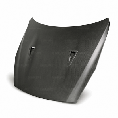 Seibon 09-11 Nissan Skyline R35 GT-R OEM-Dry Carbon Fiber Hood - HD0910NSGTR-OE-DRY