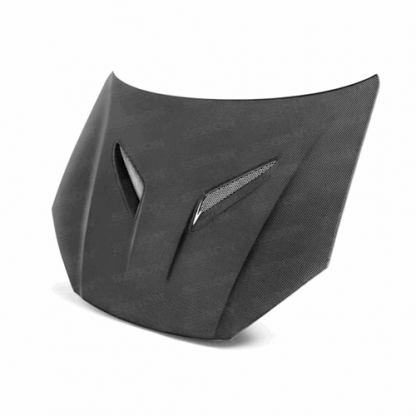 Seibon 13-16 Hyundai Genesis Coupe OE Carbon Fiber Hood - HD1213HYGEN2D-OE