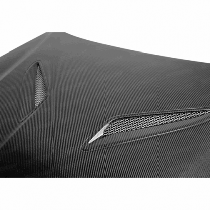 Seibon 13-16 Hyundai Genesis Coupe OE Carbon Fiber Hood - HD1213HYGEN2D-OE - Image 2
