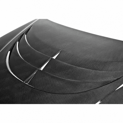 Seibon 13-16 Hyundai Genesis Coupe SC Carbon Fiber Hood - HD1213HYGEN2D-SC - Image 2