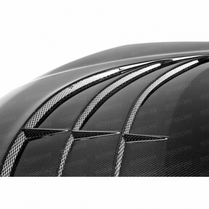 Seibon 13-16 Hyundai Genesis Coupe SC Carbon Fiber Hood - HD1213HYGEN2D-SC - Image 3