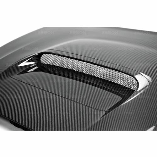 Seibon 15-19 Subaru Impreza WRX / STi OEM Style Carbon Fiber Hood - HD15SBIMP-OE - Image 3