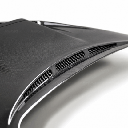 Seibon 15-19 Subaru Impreza WRX / STi VS-Style Carbon Fiber Hood - HD15SBIMP-VS - Image 3
