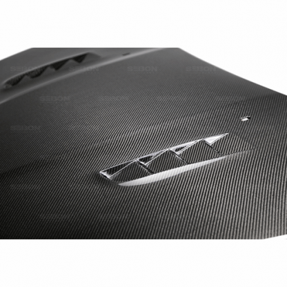 Seibon 15-18 Ford Focus RS Carbon Fiber Hood - HD16FDFO-RS - Image 3