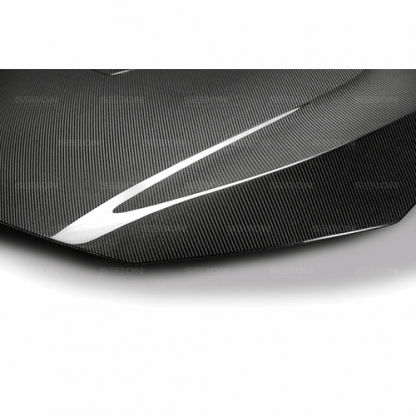 Seibon 16-19 Honda Civic TR Carbon Fiber Hood - HD16HDCV-TR - Image 4