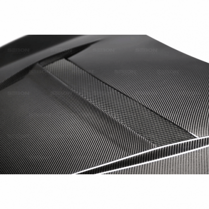 Seibon 16-19 Honda Civic Coupe/Sedan/Hatchback VS-Style Carbon Fiber Hood - HD16HDCV-VS - Image 3