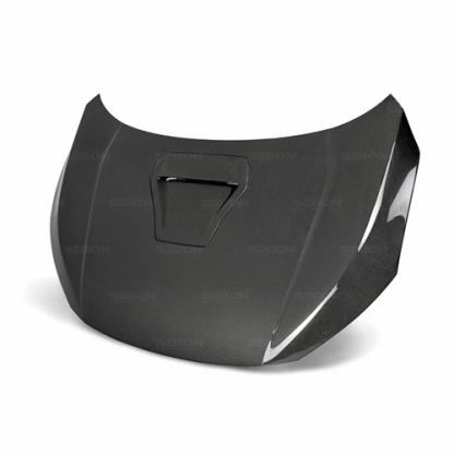 Seibon 17-19 Honda Civic Type R OEM Carbon Fiber Hood - HD17HDCVR-OE
