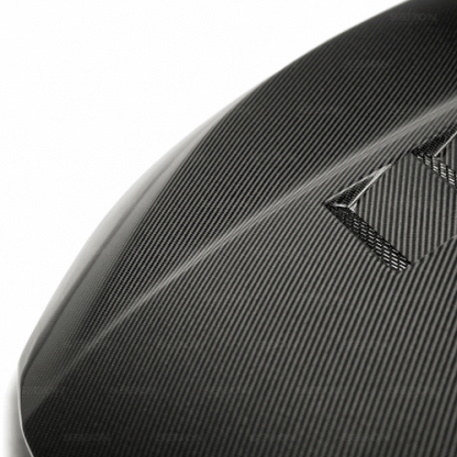 Seibon 17-18 Honda Civic Type-R TS-Style Carbon Fiber Hood - HD17HDCVR-TS - Image 4