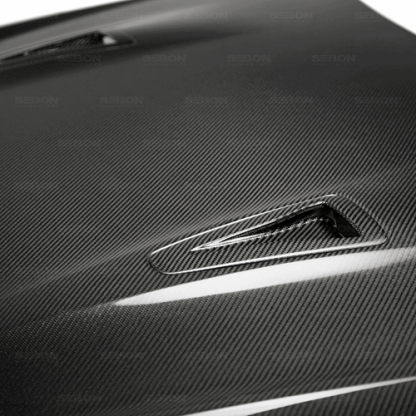 Seibon 17-18 Nissan GT-R OEM Style Carbon Fiber Hood - HD17NSGTR-OE - Image 4