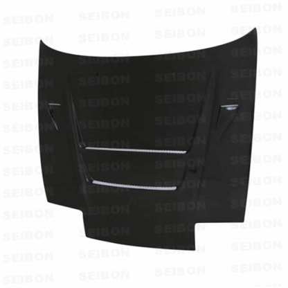 Seibon 89-94 Nissan 180SX/240SX DVII Carbon Fiber Hood - HD8994NS240-DVII