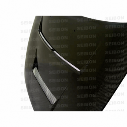 Seibon 89-94 Nissan S13/Silvia (S13) DV Style Carbon Fiber Hood - HD8994NSS13-DV - Image 2
