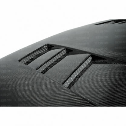 Seibon 92-95 Honda Civic 2DR/3DR TS-Style Carbon Fiber Hood - HD9295HDCV2D-TS - Image 4