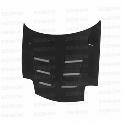 Seibon 93-02 Mazda RX-7 FD3S TS Style Carbon Fiber Hood - HD9396MZRX7-TS