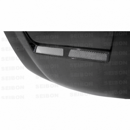 Seibon 97-98 Nissan 240SX/Silvia TA-Style Carbon Fiber Hood - HD9798NS240-TA - Image 3