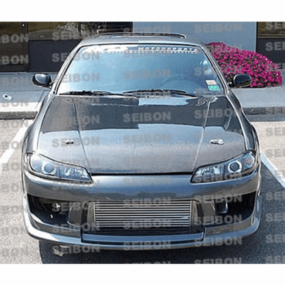 Seibon 99-02 Nissan S15 OEM Carbon Fiber Hood - HD9901NSS15-OE - Image 2