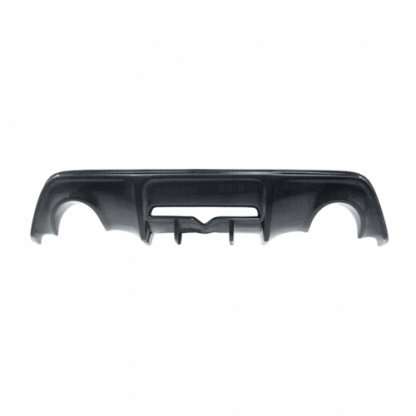 Seibon 12-19 BRZ/FR-S Carbon Fiber Rear Diffuser Cover - RDC1213SCNFR-S - Image 2