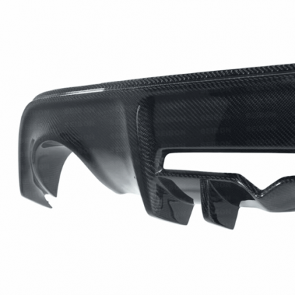 Seibon 12-19 BRZ/FR-S Carbon Fiber Rear Diffuser Cover - RDC1213SCNFR-S - Image 5