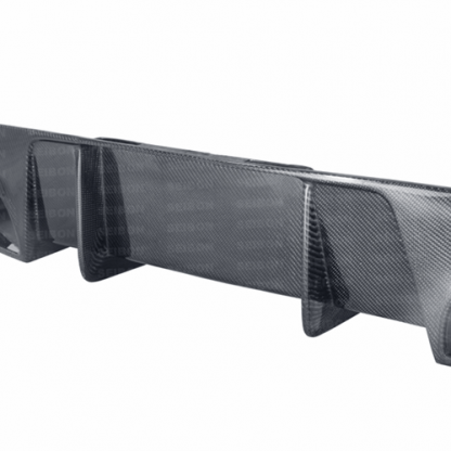 Seibon 10-16 Hyundai Genesis Coupe SP-Style Carbon Fiber Rear Lip - RL0809HYGEN2D-SP - Image 3