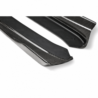 Seibon 15-19 Subaru Impreza WRX / STi MB-Style Carbon Fiber Rear Lip - RL15SBIMP-MB - Image 3