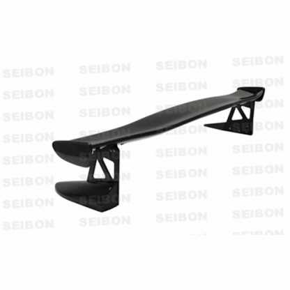 Seibon 06-11 Honda Civic Sedan MG Style Carbon Fiber Rear Spoiler - RS0607HDCV4D-MG - Image 2