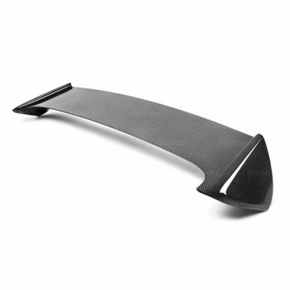 Seibon 08-14 Subaru Impreza WRX / STi Hatchback OEM-style Carbon Fiber Rear Spoiler w/ LED Cutout - RS0809SBIMP-STI
