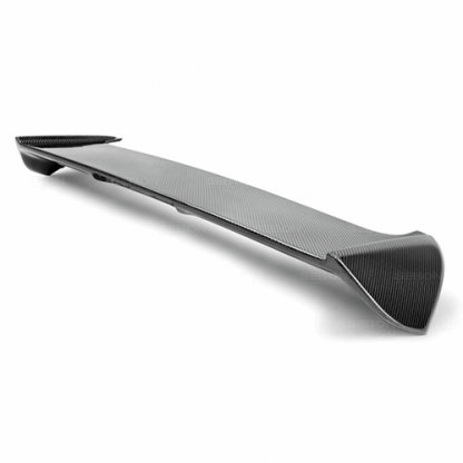 Seibon 08-14 Subaru Impreza WRX / STi Hatchback OEM-style Carbon Fiber Rear Spoiler w/ LED Cutout - RS0809SBIMP-STI - Image 2