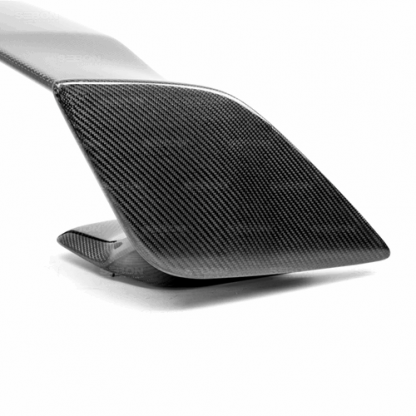 Seibon 08-14 Subaru Impreza WRX / STi 4dr OEM-style Carbon Fiber Rear Spoiler - RS0809SBIMP4D-STI - Image 4