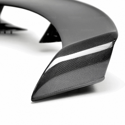 Seibon 09-19 Nissan GTR R35 VS-Style Carbon Fiber Rear Spoiler - RS0910NSGTR-VS - Image 4