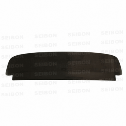 Seibon 92-95 Honda Civic HB SP Carbon Fiber Rear Spoiler - RS9295HDCVHB-SP - Image 3