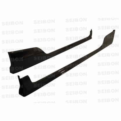 Seibon 02-04 Honda Civic SI TR Style Carbon Fiber Side Skirts - SS0204HDCVSI-TR