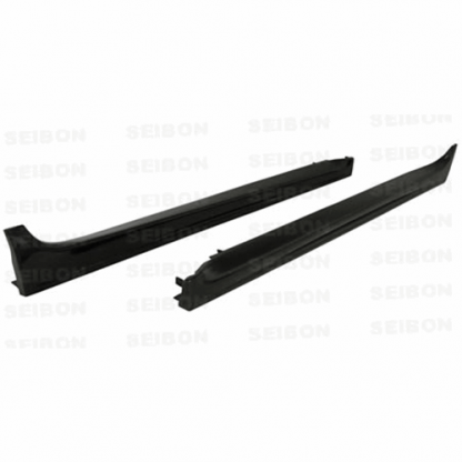 Seibon 08-15 Mitsubishi Evo X OEM-style Carbon Fiber Side Skirts - SS0809MITEVOX-OE - Image 4