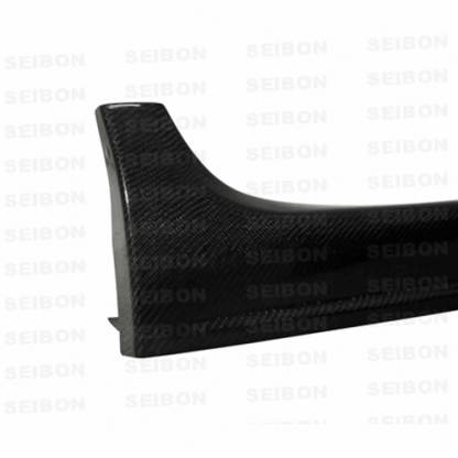 Seibon 08-15 Mitsubishi Evo X OEM-style Carbon Fiber Side Skirts - SS0809MITEVOX-OE - Image 2