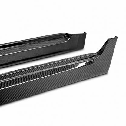 Seibon 08-14 Subaru STi / 11-14 WRX Hatchback Carbon Fiber Side Skirts - SS0809SBIMPSTi-OE - Image 4