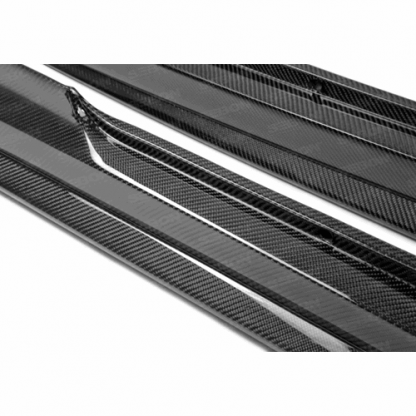 Seibon 11-13 Scion tC TR Style Carbon Fiber Side Skirts - SS1112SCNTC-TR - Image 3