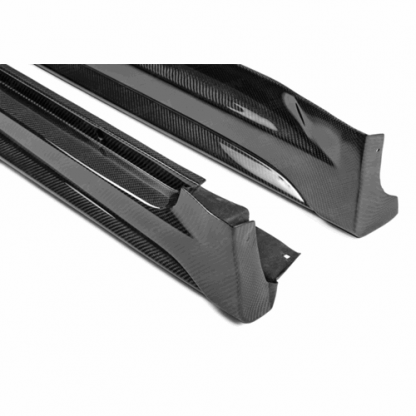 Seibon 11-13 Scion tC TR Style Carbon Fiber Side Skirts - SS1112SCNTC-TR - Image 5