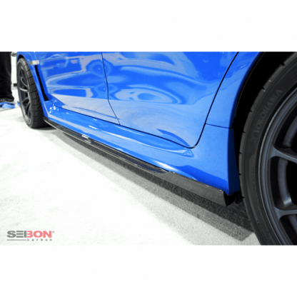 Seibon 15-19 Subaru Impreza WRX / STi MB Style Carbon Fiber Side Skirts (Pair) - SS15SBIMP-MB - Image 6