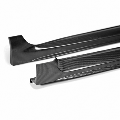 Seibon 15-19 Subaru Impreza WRX / STi OEM Style Carbon Fiber Side Skirts (Pair) - SS15SBIMP-OE - Image 2