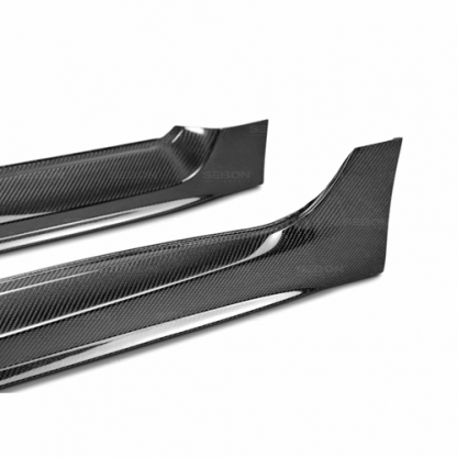 Seibon 15-19 Subaru Impreza WRX / STi OEM Style Carbon Fiber Side Skirts (Pair) - SS15SBIMP-OE - Image 3