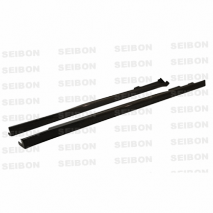 Seibon 96-00 Honda Civic 2DR/HB TR Style Carbon Fiber Side Skirts - SS9600HDCV2D-TR - Image 2