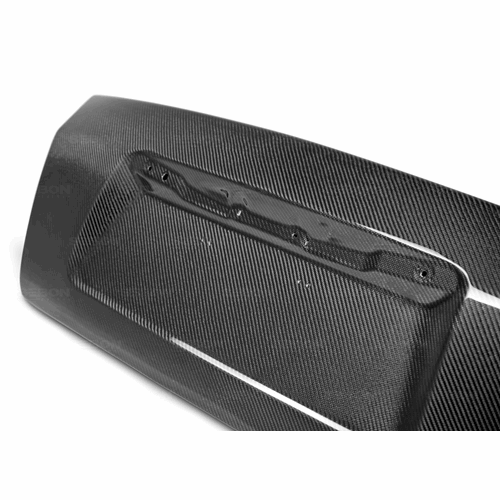 Seibon 08-14 Subaru Impreza WRX / STi 4dr OEM-style Carbon Fiber Trunk Lid - TL0809SBIMP4D-OE - Image 3