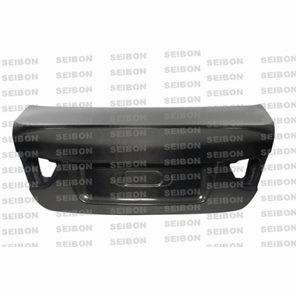 Seibon 09-11 BMW 3 Series Sedan excluding M3 CSL-Style Carbon Fiber Trunk/Hatch Lid - TL0910BMWE90-C - Image 2
