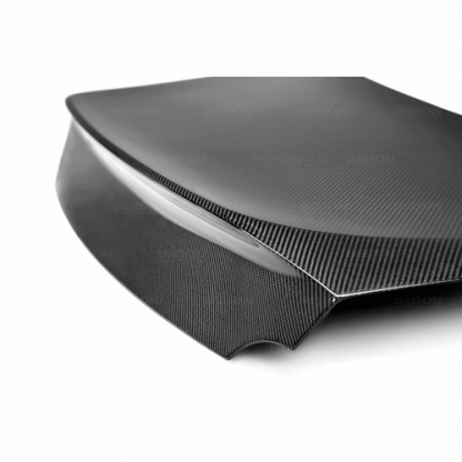 Seibon 09-19 Nissan GT-R R35 C Style Carbon Fiber Trunk Lid - TL0910NSGTR-C - Image 3