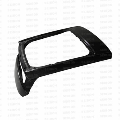 Seibon 11-12 Honda CR-Z OEM Style Carbon Fiber Trunk Lid - TL1112HDCZ - Image 3