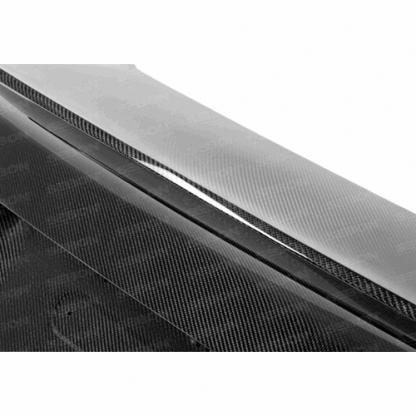 Seibon 12-18 BMW F30/F80 CSL Style Carbon Fiber Trunk - Shaved - TL1213BMWF30-C-S - Image 2