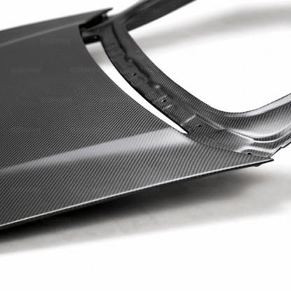 Seibon 17-18 Acura NSX OEM-style Dry Carbon Trunk - TL17ACNSX-OE-DRY - Image 5