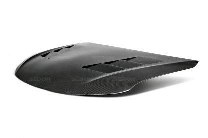 Seibon TS-Style Carbon Fiber Hood For 2014-2016 Scion TC - HD14SCNTC-TS - Image 2